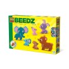 Set creativ copii - Margele de calcat cu Animale Zoo Beedz, SES Creative