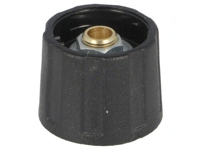 Buton rotativ ABS 6,35mm 20x15,5mm foto
