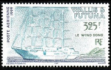 C4184 - Wallis si Futuna 1999 - Yv.PA 218 neuzat,perfecta stare, Nestampilat