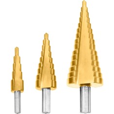 WADFOW - SET 3 BURGHIE CONICE IN TREPTE PowerTool TopQuality foto