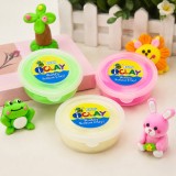 Cumpara ieftin Plastilina pentru creatii handmade, efect neon stralucitor, modelaj flexibil, 18 g, roz neon