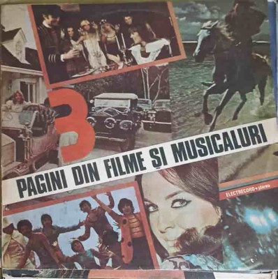 Disc vinil, LP. PAGINI DIN FILME SI MUZICALURI 3-R FRIMMI-219602 foto