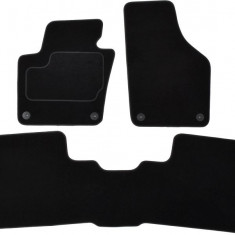 Set Covorase Auto Mocheta Fata + Spate Mammooth Seat Alhambra 2 2010→7 Locuri Negru MMT A041 SET20 PRM 01