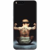 Husa silicon pentru Xiaomi Mi Note 3, Body Builder Cute Baby Tattoo