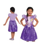 Costum carnaval printesa Rapunzel Basic pentru copii, marime M (7-8 ani)