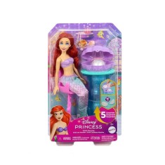 Papusa Printesa Ariel cu Scoica Surpriza - Mattel
