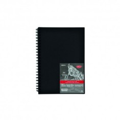 Bloc A4 hartie neagra 140g 30 file DACO BD414 foto