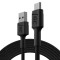 Green Cell GC PowerStream PowerStream USB-A - USB-C 200cm &icirc;ncărcare rapidă Ultra Charge, QC 3.0 Cablu de date și &icirc;ncărcare QC 3.0