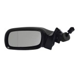Oglinda exterioara Opel Astra F (Sedan+Hatchback+Combi) 1994-12.2002 partea stanga View Max crom asferica carcasa neagra reglare electrica cu incalzi