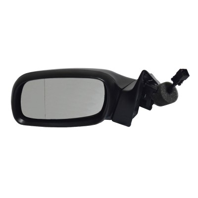 Oglinda exterioara Opel Astra F (Sedan+Hatchback+Combi) 1994-12.2002 partea stanga View Max crom asferica carcasa neagra reglare electrica cu incalzi foto