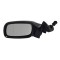 Oglinda exterioara Opel Astra F (Sedan+Hatchback+Combi) 1994-12.2002 partea stanga View Max crom asferica carcasa neagra reglare electrica cu incalzi