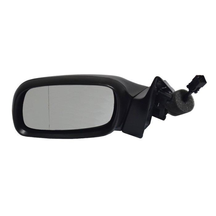 Oglinda exterioara Opel Astra F (Sedan+Hatchback+Combi) 1994-12.2002 partea stanga View Max crom asferica carcasa neagra reglare electrica cu incalzi