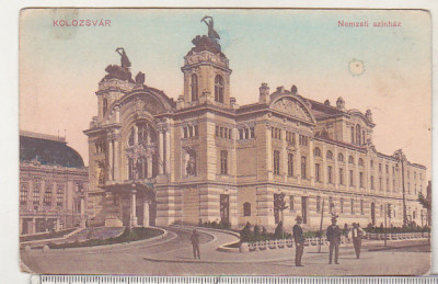 bnk cp Cluj - Teatrul National - 1917 foto