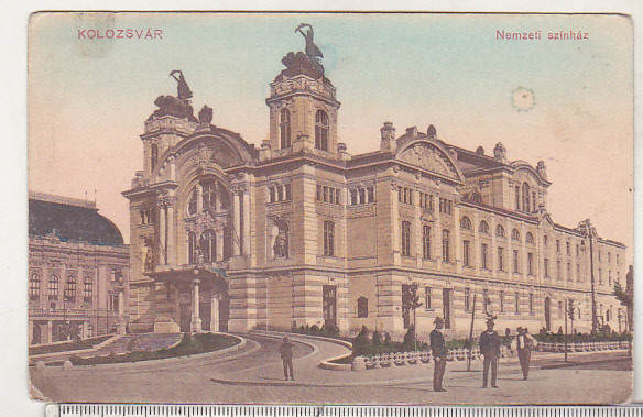 bnk cp Cluj - Teatrul National - 1917