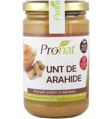 Crema Tartinabila de Arahide Pronat 300gr foto