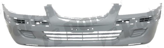 Bara fata Mazda 626 (Gf/Gw), 01.2001-05.2002, trebuie vopsita, fara locas pentru proiectoare, GG3E50031CAA