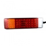 Lampa spate LED stanga 7 functii cu mufa laterala tip Iveco V1863 (47x13)