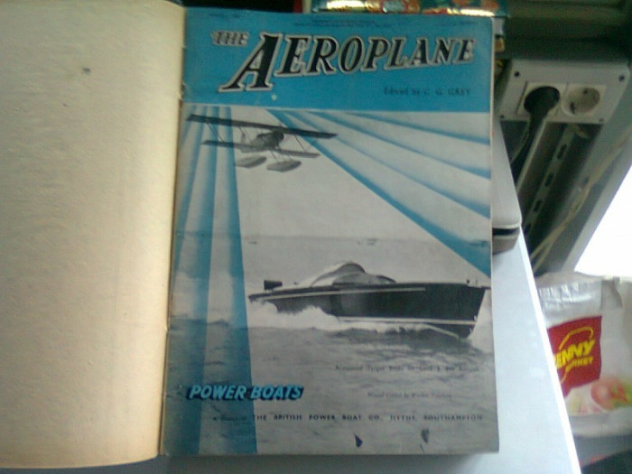 REVISTA THE AEROPLANE - 9 NUMERE/ MARTIE, APRILIE 1937