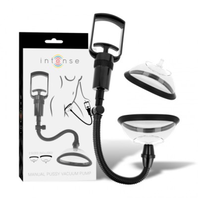 INTENSE - PUMP VAGINAL MANUAL PUMP WITH TWO INTERCHANGEABLE CUPS foto