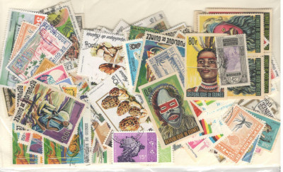GUINEEA.Lot peste 140 buc. timbre+20 buc.colite stampilate/nestampilate DL.31 foto