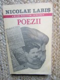 Nicolae Labis - Poezii - Cartea Romaneasca, Colectia Mari Scriitori Romani, Limba Romana, Stare Buna, Coperta Brosata