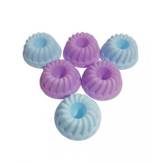 Forma silicon, Set 6 cavitati, Mini chec, CooKstyle, 133COF