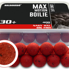 Haldorado - Boilies-uri Max Motion Boilie Long Life 30+, 400g, 30mm - Big fish (fragute)