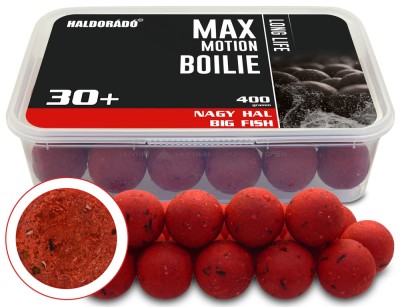 Haldorado - Boilies-uri Max Motion Boilie Long Life 30+, 400g, 30mm - Big fish (fragute) foto