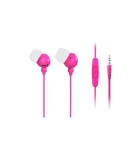 Casti In-Ear Maxell Plugz Roz cu Microfon, Jack 3.5mm, Handsfree