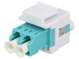 Conector Fibră Optică LC Soclu Cuplă Mamă-Mamă, Logilink