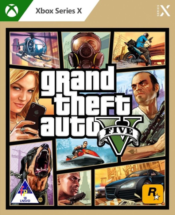 Grand Theft Auto V (gta 5) Xbox Series, Second-Hand