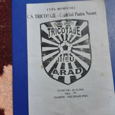 program Tricotaje Ineu - Ceahlaul P.N.