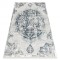 DISTIN 0820A covor modern bleumarin / albastru / alb - Ornament, vintage, franjuri, 160x230 cm