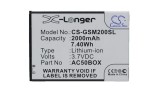 Cameron Sino 2000mAh Archos 50b Oxygen,50 Platinium,50B Sauerstoff,50 Neon,50 Neon 4G Baterie