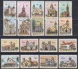 Angola 1963 - Biserici angoleze, MNH/MLH (vezi descrierea), Nestampilat