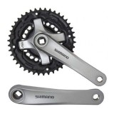Angrenaj Pedalier Shimano Tourney FC-TY501 , 42x34x24T , Brat 170mm , Pentru 6/7... Cod:EFCTY501C244XSB
