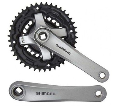 Angrenaj Pedalier Shimano Tourney FC-TY501 , 42x34x24T , Brat 170mm , Pentru 6/7... Cod:EFCTY501C244XSB foto