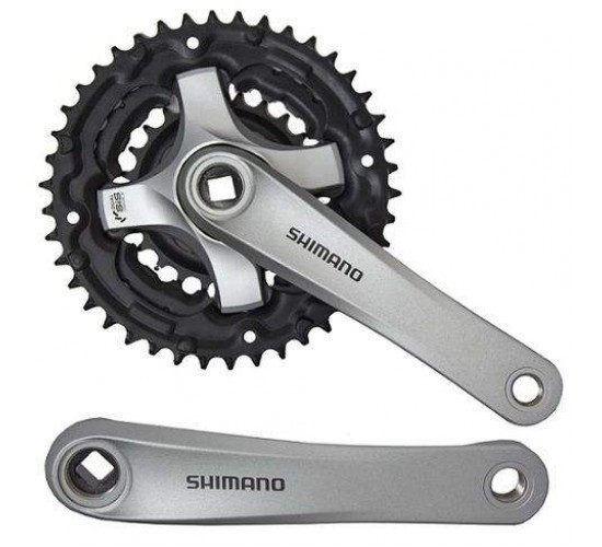 Angrenaj Pedalier Shimano Tourney FC-TY501 , 42x34x24T , Brat 170mm , Pentru 6/7... Cod:EFCTY501C244XSB