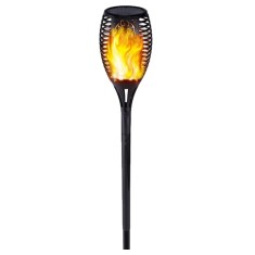 Set 4x Lampa Solara LED de Gradina cu Efect Flacara 51cm
