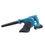 Aspirator/suflanta pentru frunze, fara fir, cu acumulator de 48W inclus, cu sac de colectare, depozitare usoara, verde