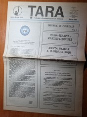 ziarul tara 15 decembrie 1990-ziar din republica moldova