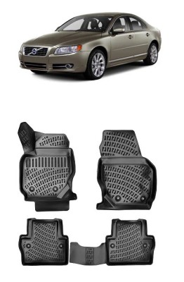 Set Covorase Auto Cauciuc dedicate Volvo S80 II (2006-2016) foto