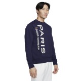 Paris Saint Germain hanorac de bărbați Crew navy - XL