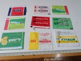 Cumpara ieftin LOT 9 ETICHETE / AMBALAJ GUMA DE MESTECAT , ANII 80
