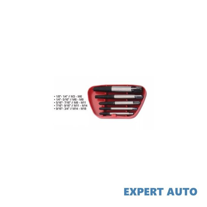 Set extractoare suruburi rupte 1/4-9/16 cod: 24000 Alta marca Alt model #7