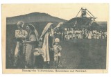 1574 - Queen MARY Maria, Prince CAROL &amp; children, Regale, Royalty, Romania - old postcard, CENSOR - used - 1917