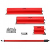 Set 3 gletiere finisaj, 250,600,800 mm cu maner telescopic