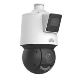 Cumpara ieftin Camera IP Dual-Lens Uniview IPC94144SFW-X25-F40C, 4MP, PTZ 25X, IR 100m, Audio, Alarmă, PoE, IP66, AutoTracking