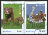 Romania 2021 - Europa fauna, serie stampilata