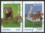 Romania 2021 - Europa fauna, serie stampilata